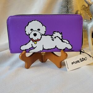 Marc Tetro Purple Dog Wallet